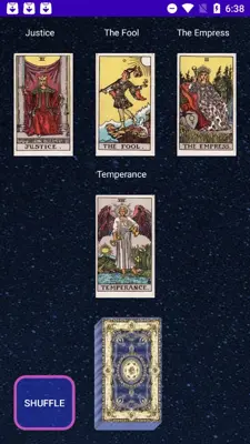 Tarot android App screenshot 6