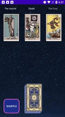 Tarot android App screenshot 8